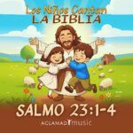Salmo 23,1-4 - Label